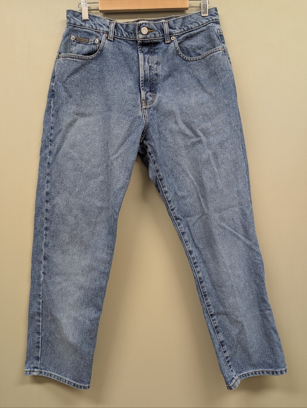 Calvin Klein Vintage 90's High Waist Button Fly Jeans Size 13